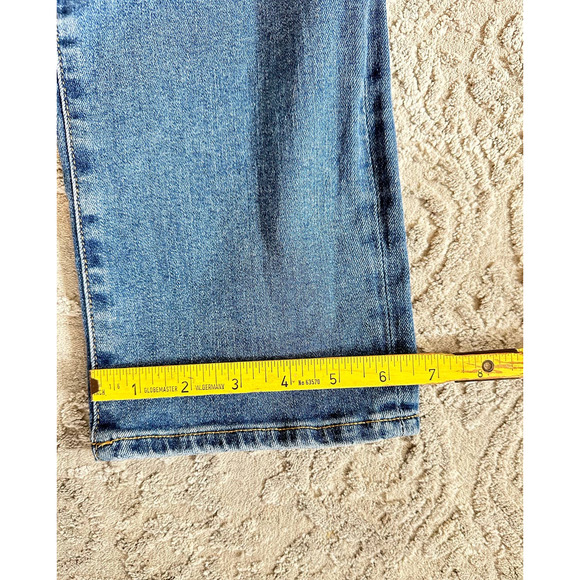 AG - ED Women's The Isabelle High-Rise Straight Crop Jeans Sz30 - Picture 4 of 10